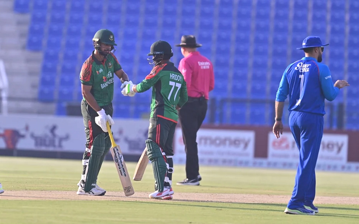 আফগানিস্তানকে চ্যালেঞ্জিং রানের টার্গেট দিল বাংলাদেশ