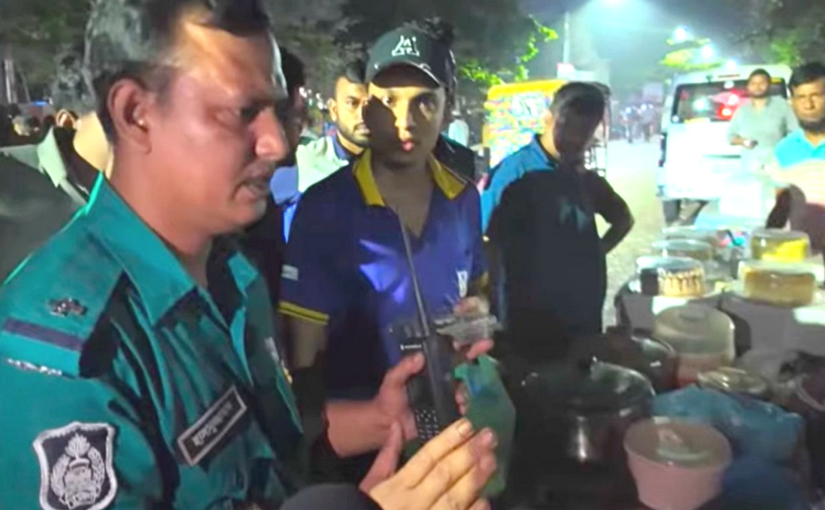 আগারগাঁওয়ের 'ভাইরাল কেক পট্টি'তে উচ্ছেদ অভিযান