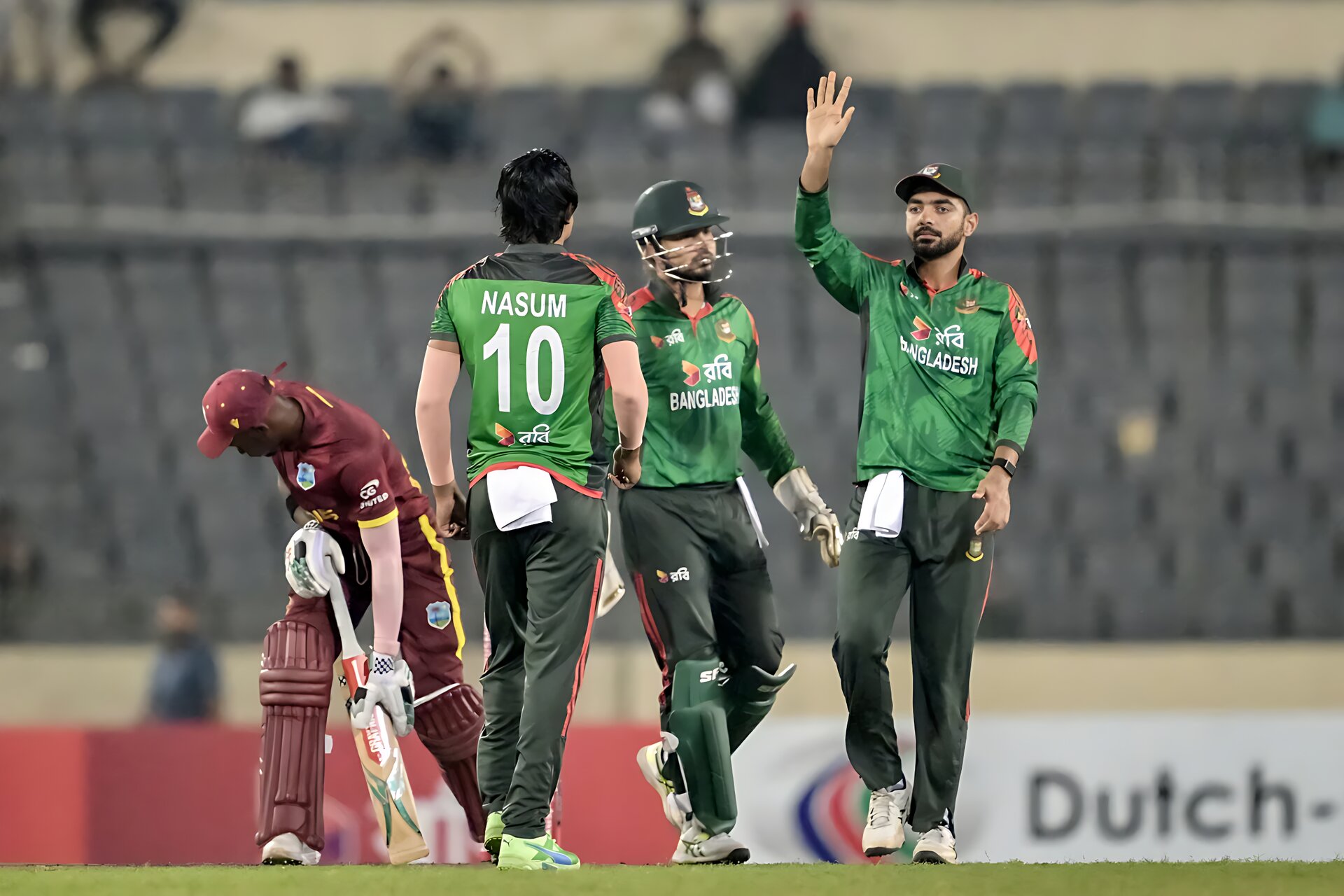উইন্ডিজকে গুঁড়িয়ে সিরিজ জিতল টাইগাররা