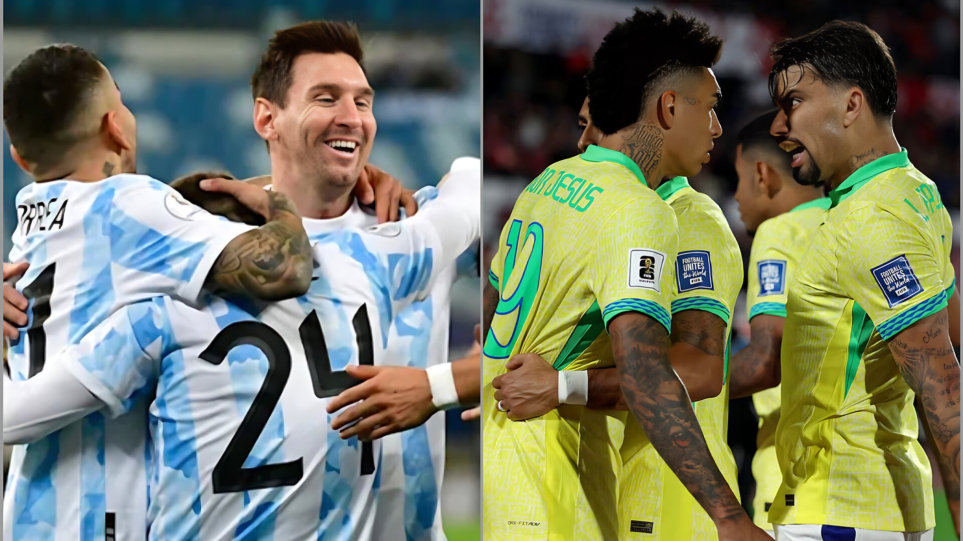 ব্রাজিল-আর্জেন্টিনার প্রীতি ম্যাচের সূচি যেভাবে দেখবেন