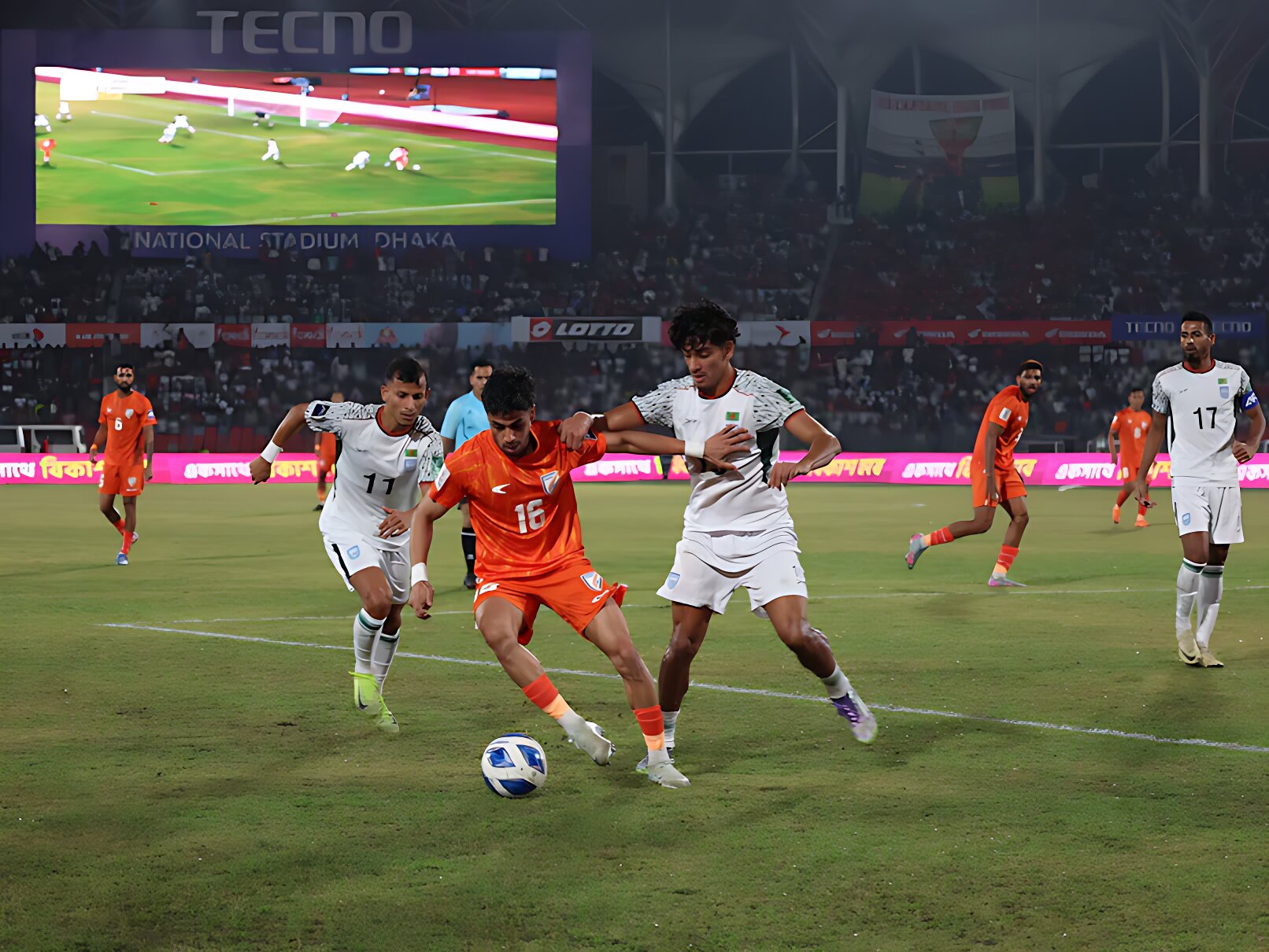 শেষ হল ভারত বনাম বাংলাদেশ হাইভোল্টেজ ম্যাচ