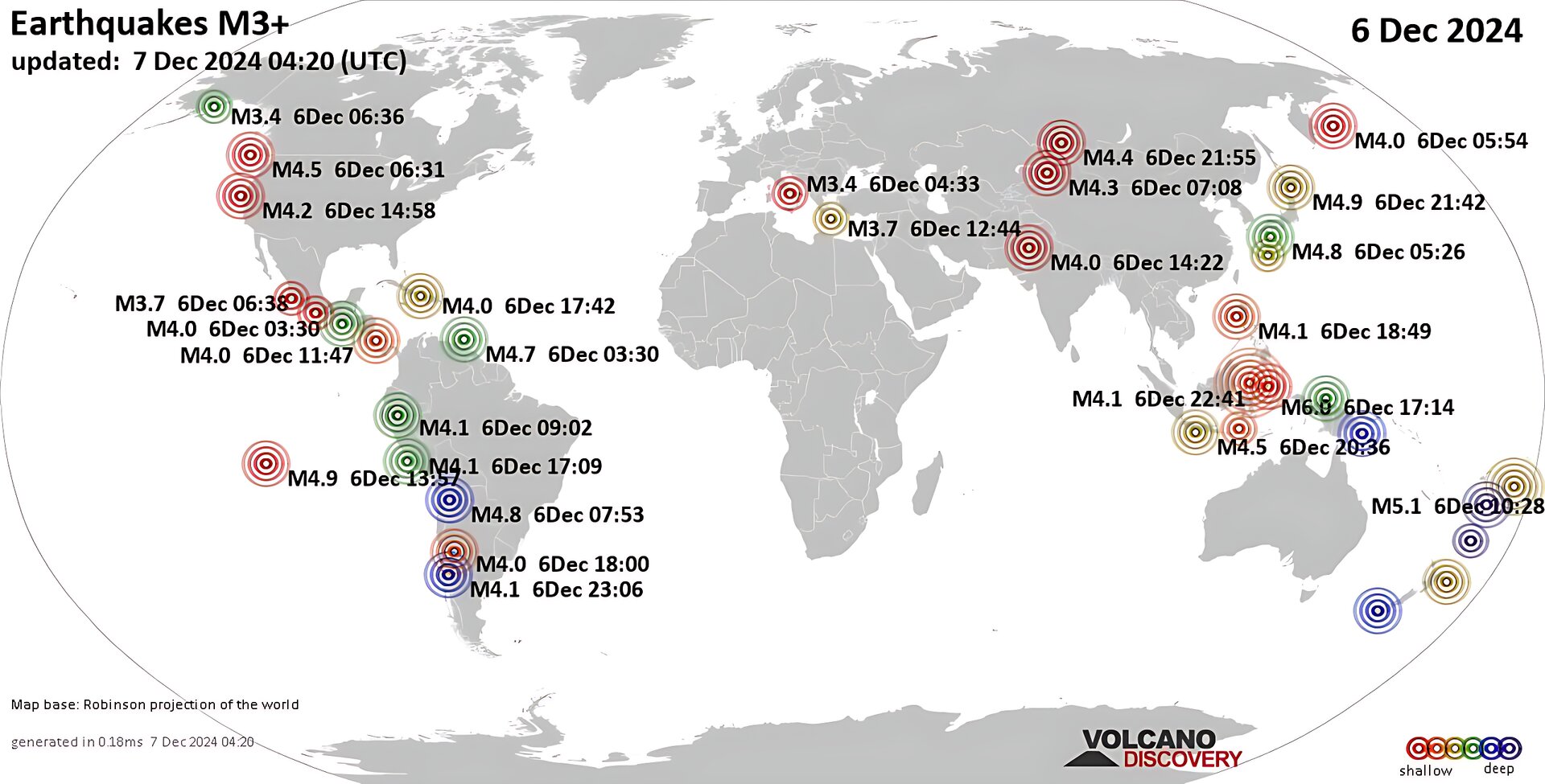 বিশ্বজুড়ে ২৪ ঘণ্টায় ৯১ ভূমিকম্প রেকর্ড
