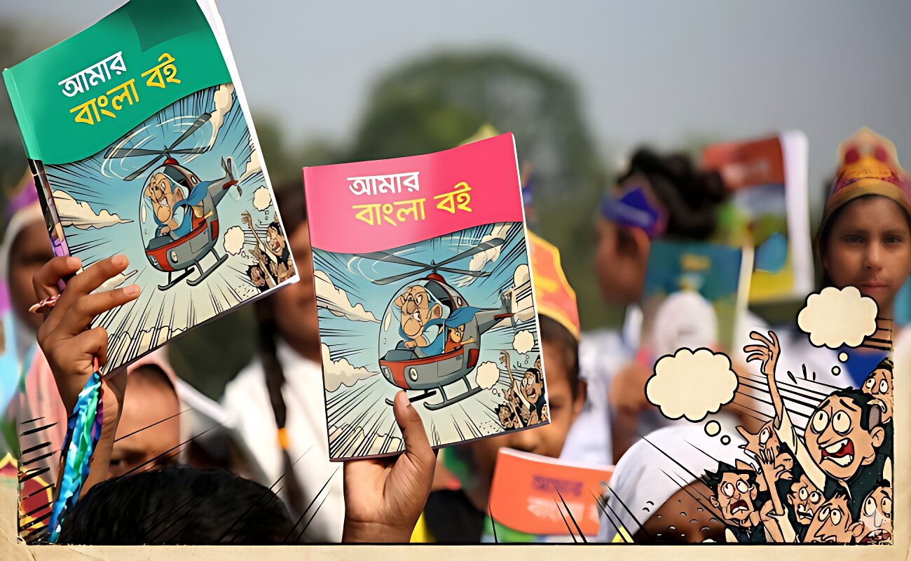 পাঠ্যবইয়ে ঐতিহাসিক পরিবর্তন: অন্তর্ভুক্ত হচ্ছে শেখ হাসিনার পলায়ন ও জুলাই গণবিপ্লব