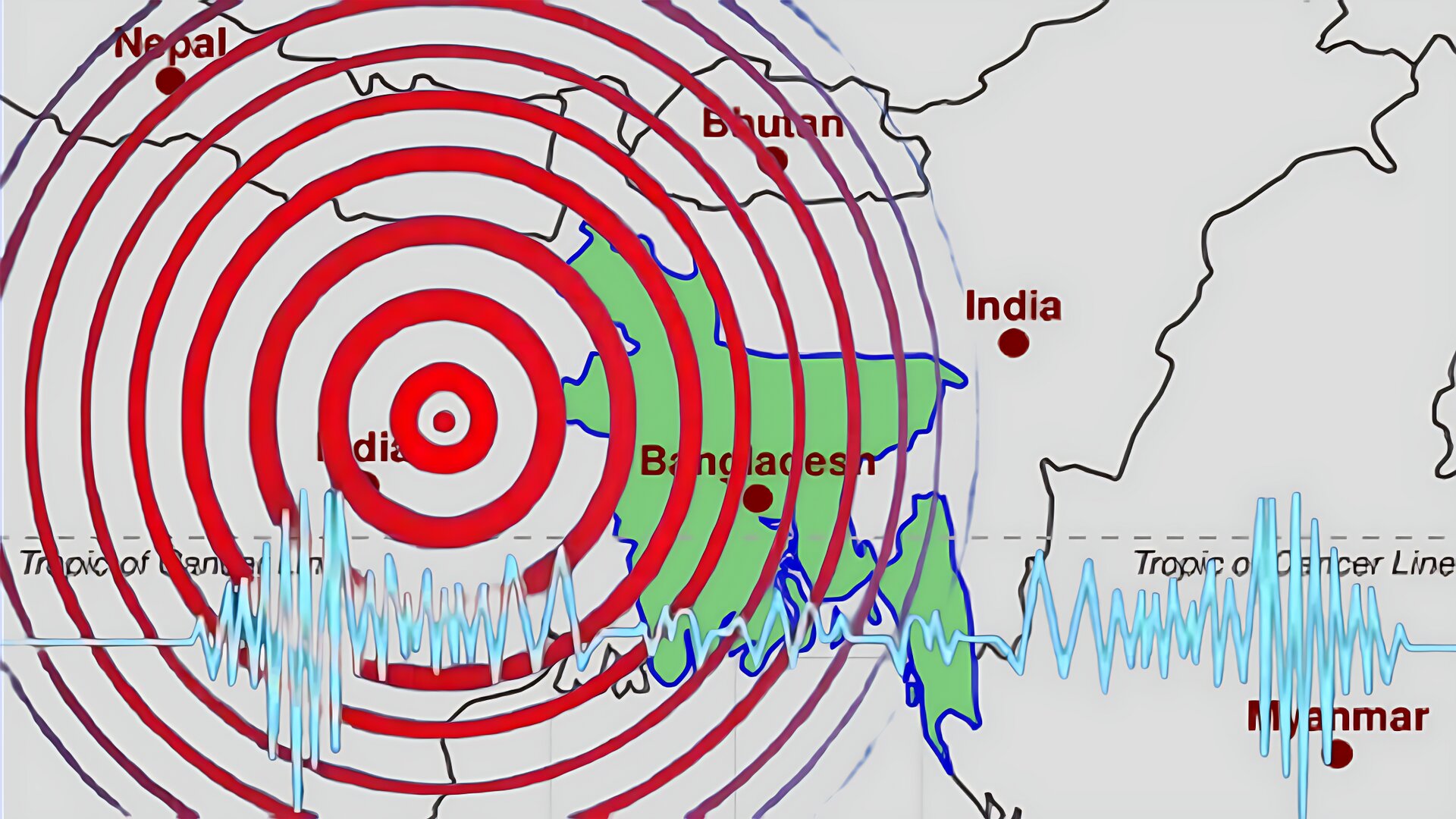 ভূমিকম্পের রেড জোন: সর্বোচ্চ ঝুঁকিতে দেশের যে ৯ জেলা