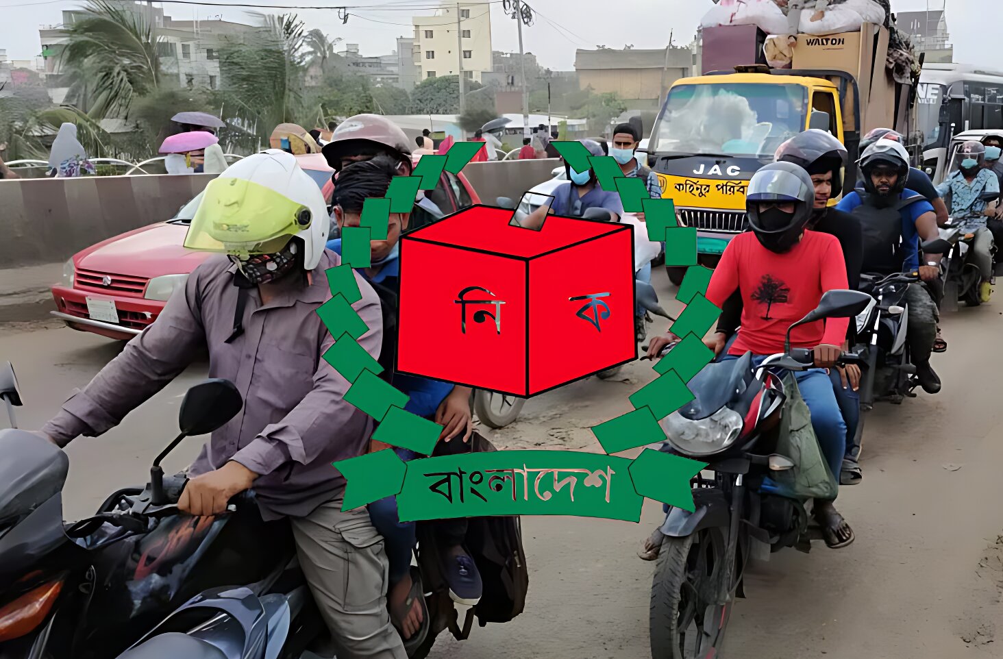 নির্বাচন ঘিরে মোটরসাইকেল চালকদের জন্য দুঃসংবাদ