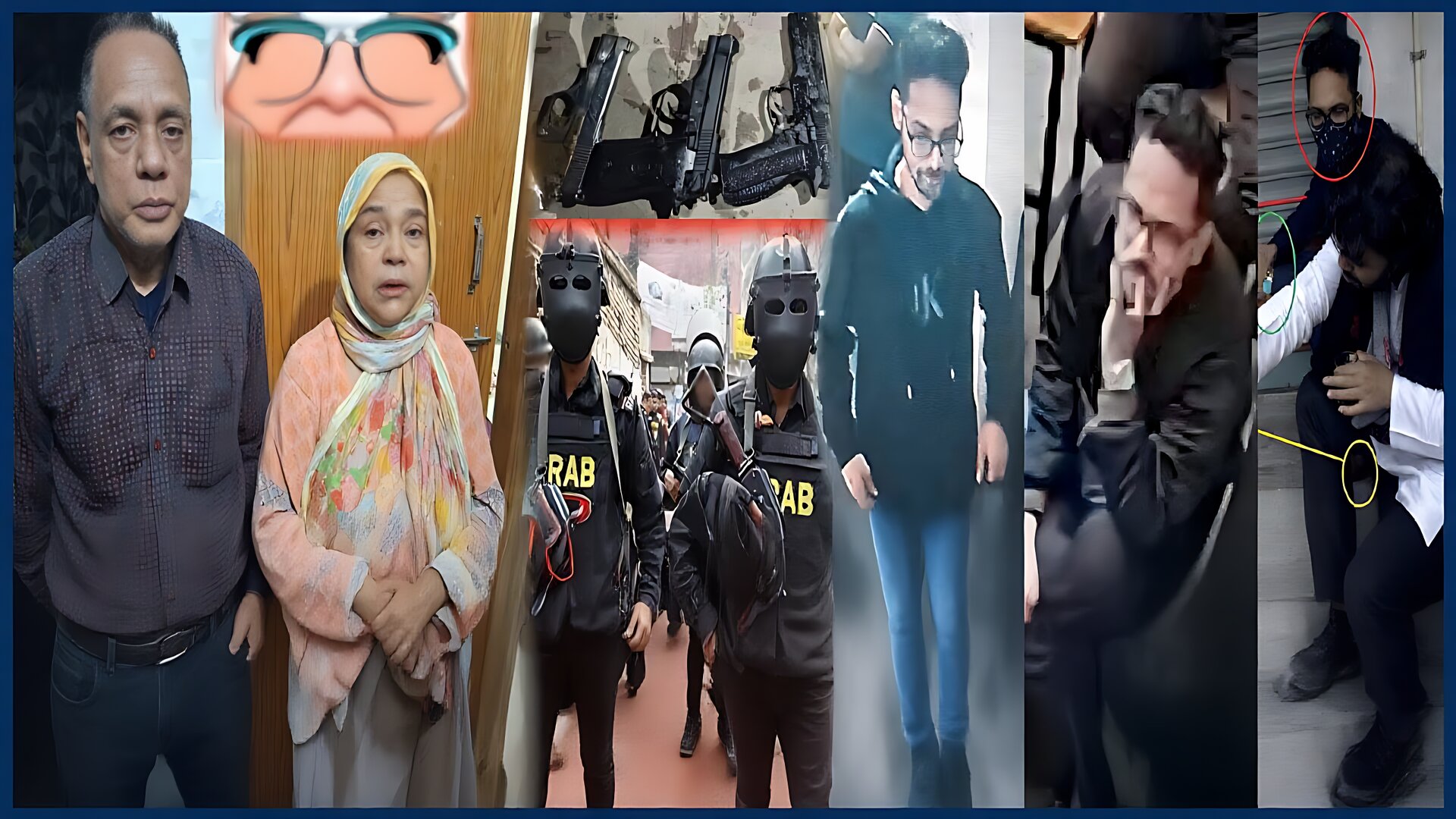 যেভাবে ধরা পড়লেন শ্যুটার ফয়সালের বাবা-মা: মিলল ব্যবহৃত পিস্তল ও গুলি