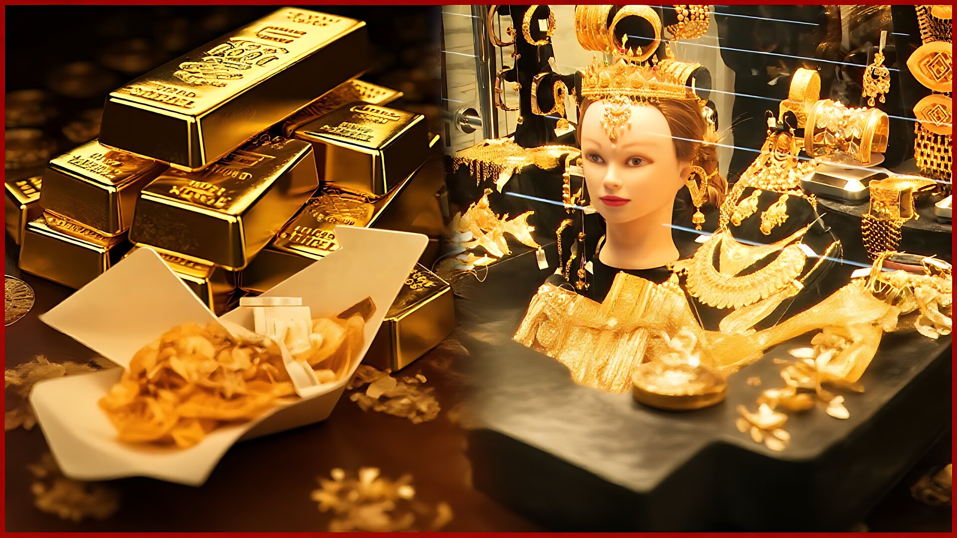 দেশের বাজারে আজকের এক ভরি স্বর্ণের দাম