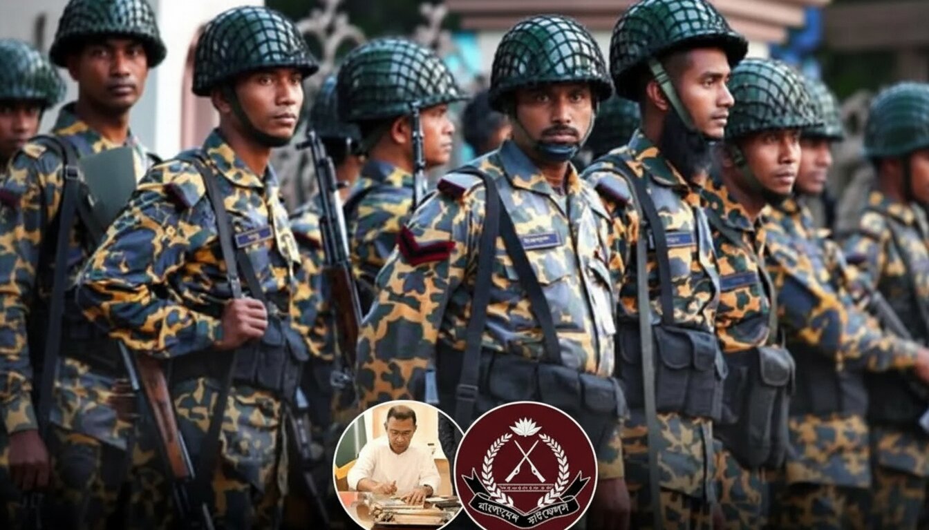 সীমান্তে ফিরছে সেই বিডিআর: ফাইলে সই করলেন তারেক রহমান!