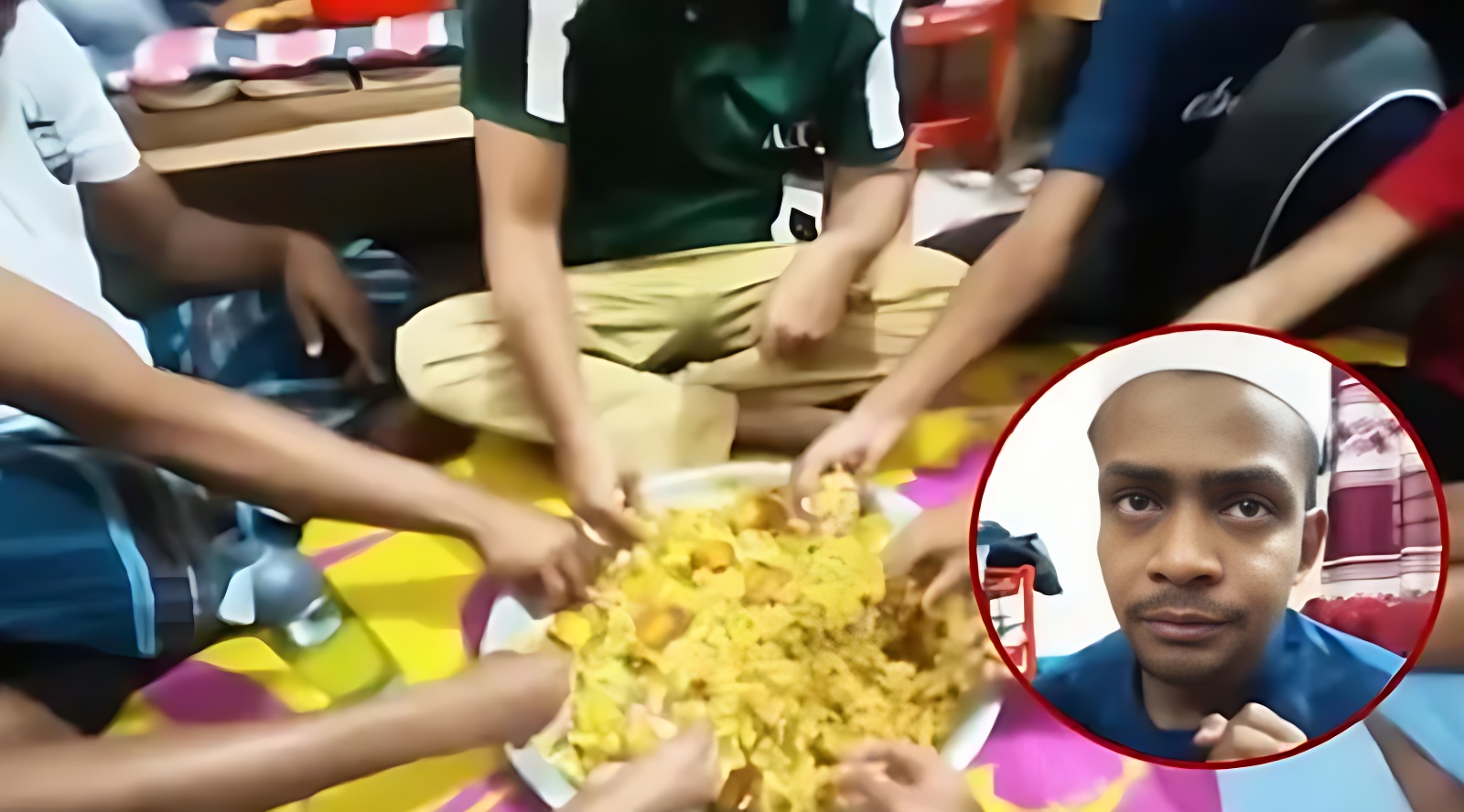 চোর ধরে টুপি পরিয়ে ইফতার করালেন শিক্ষার্থীরা