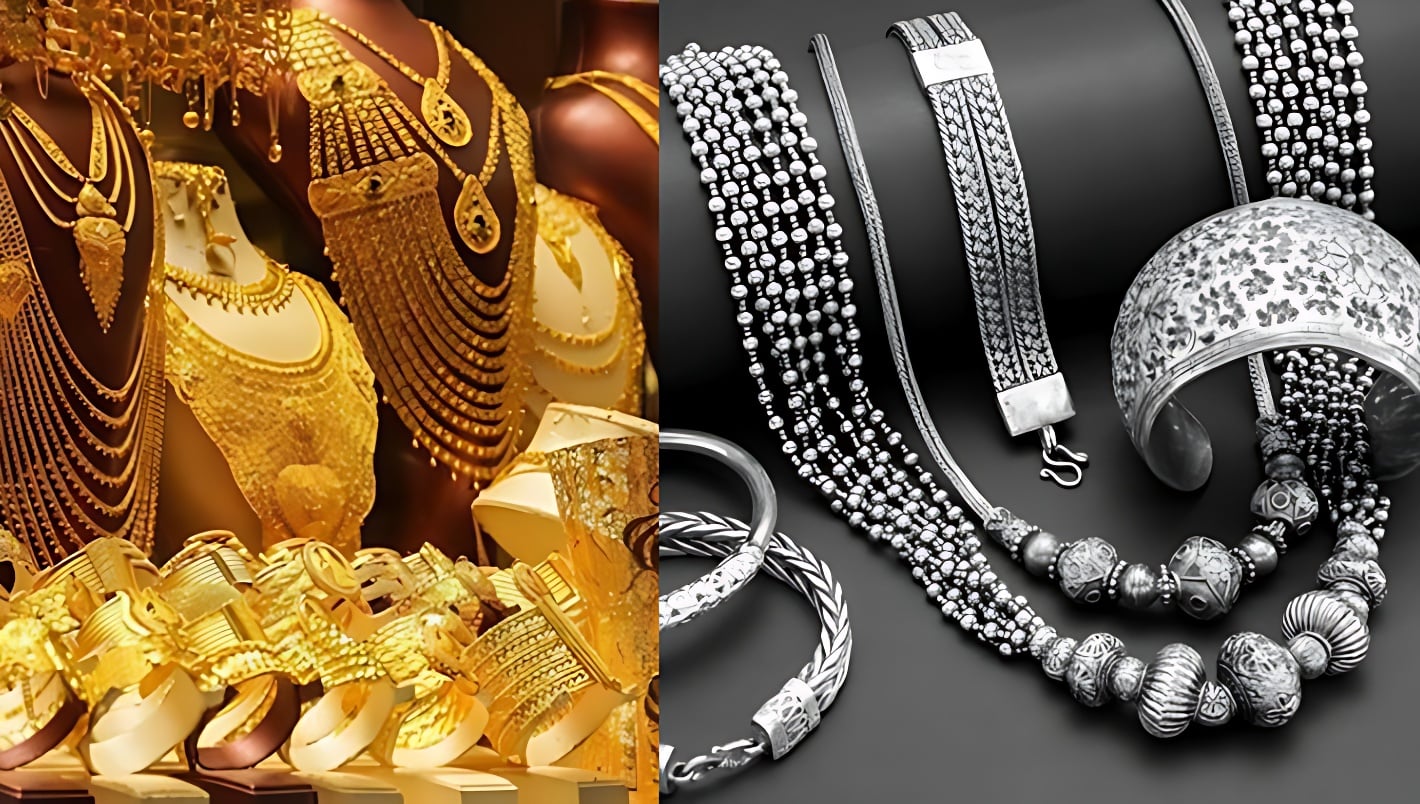 রুপার দামে টানা উত্থান: নতুন রেকর্ড সোনার বাজারেও