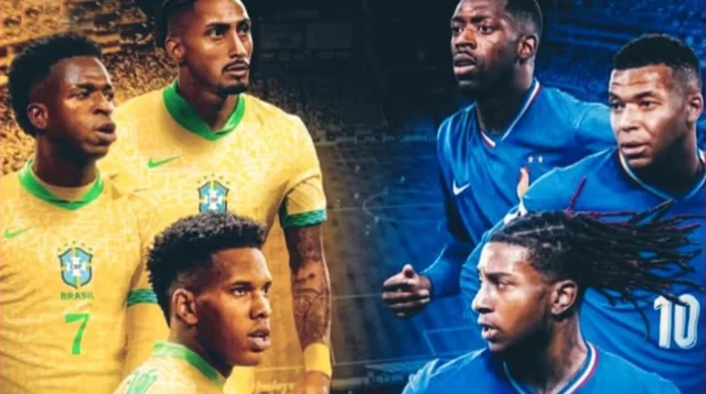 শুরু হচ্ছে ব্রাজিল-ফ্রান্স দ্বৈরথ: দুই পরাশক্তির লড়াই সরাসরি দেখুন এখানে