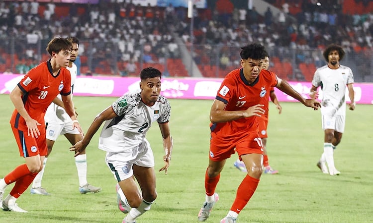 ২০ মিনিটের খেলা শেষ, বাংলাদেশ বনাম সিঙ্গাপুর ম্যাচ; Live দেখুন এখানে