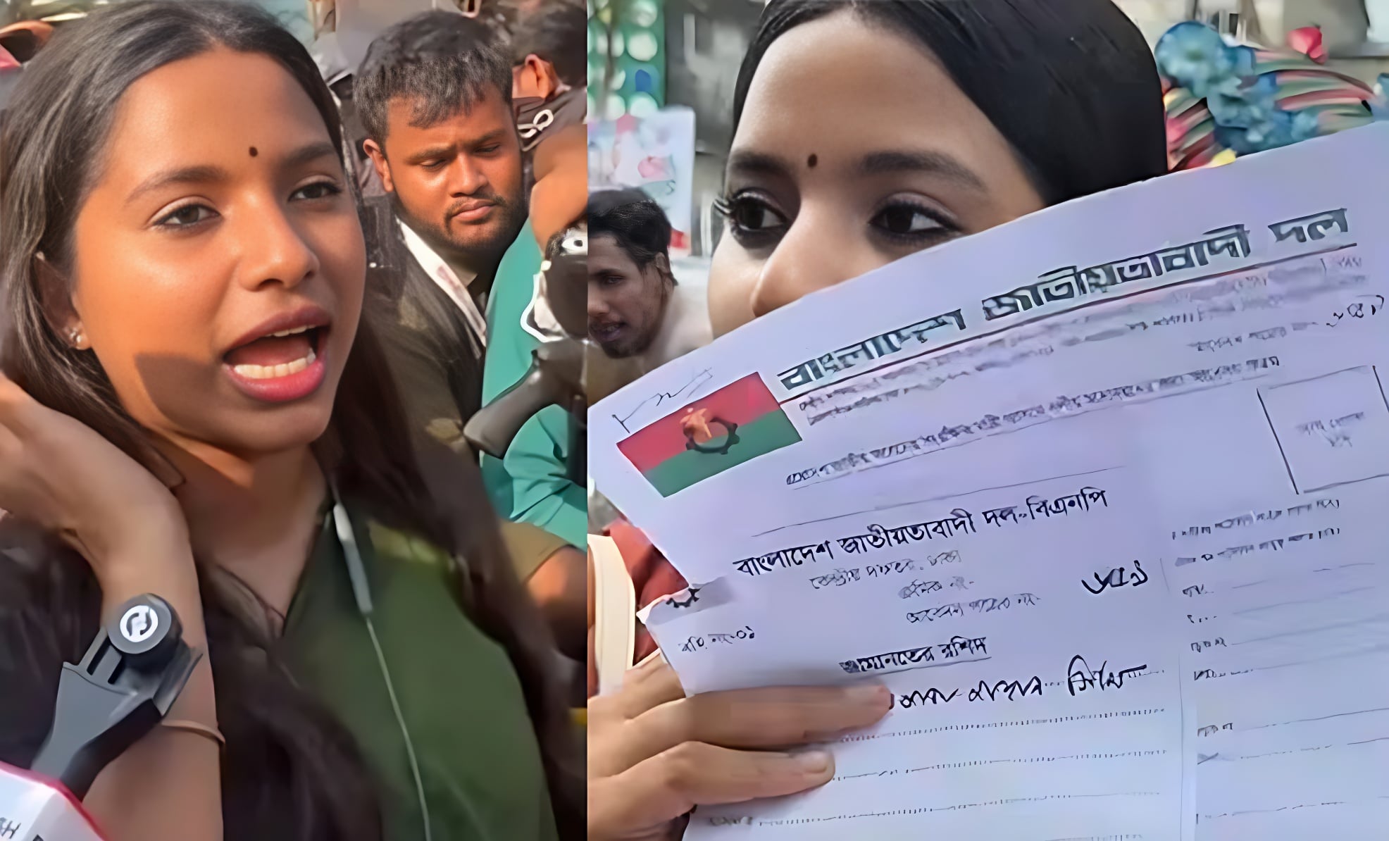 যে আসনে বিএনপির মনোনয়ন ফরম নিলেন ফারজানা সিঁথি