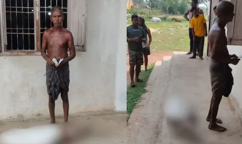 বোনের জমানো টাকা তুলতে কবরের কঙ্কাল নিয়ে ব্যাঙ্কে ভাই (ভিডিও)