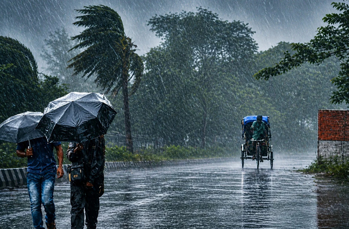 তিন বিভাগে ভারী বৃষ্টির সতর্কতা