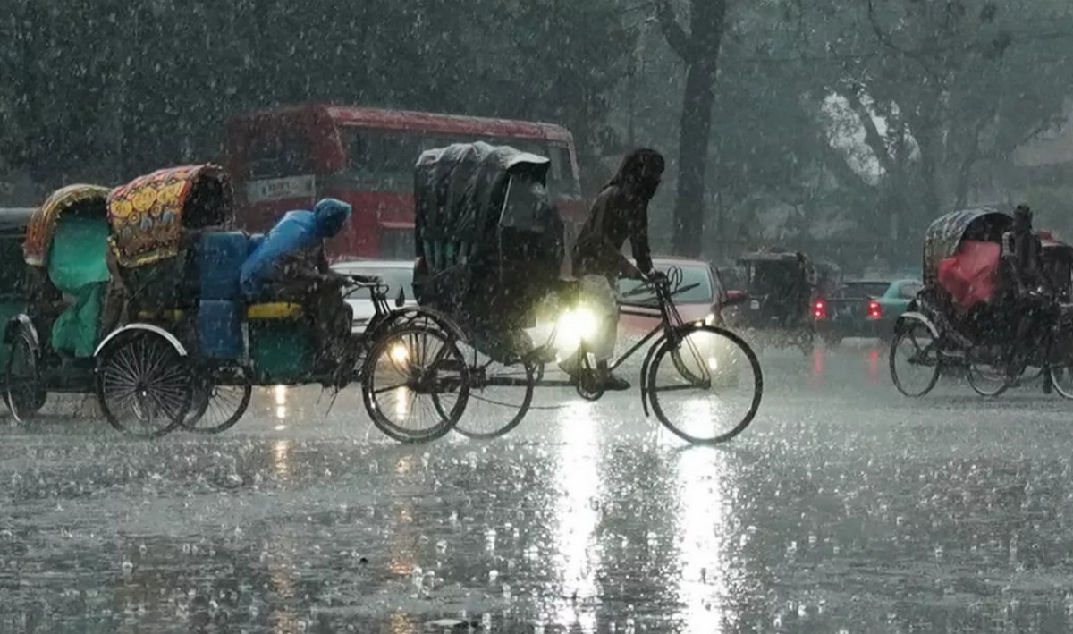 দেশের তিন বিভাগে ভারী বৃষ্টির আভাস
