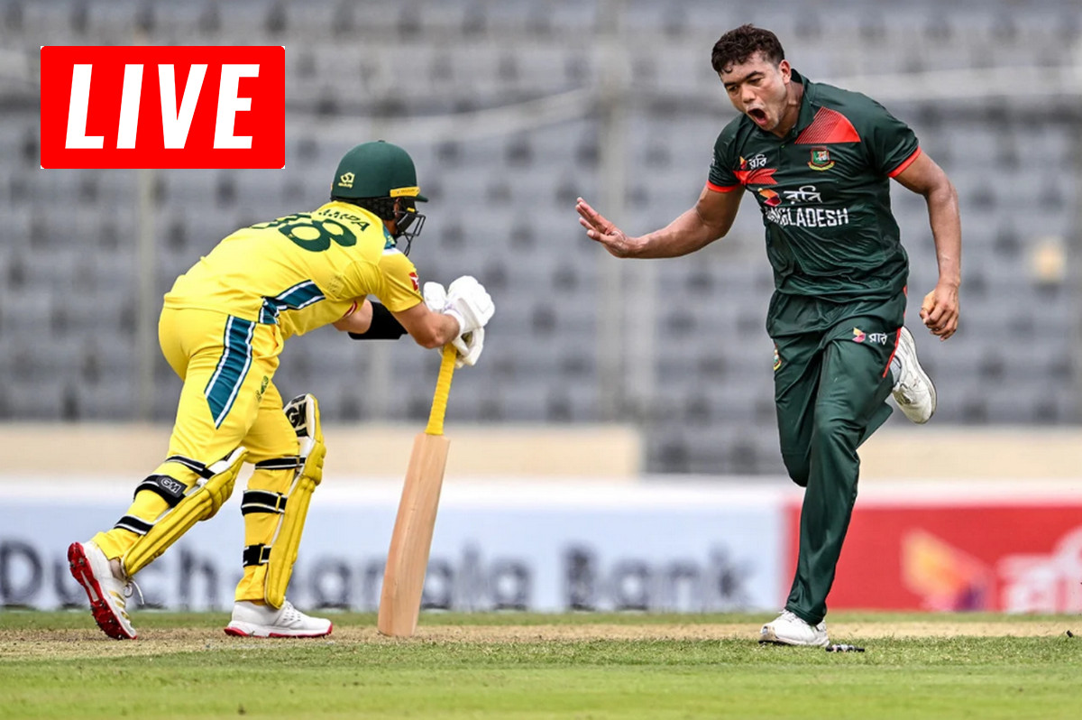 চলছে বাংলাদেশ-অস্ট্রেলিয়া দ্বিতীয় টি-টোয়েন্টি, সরাসরি দেখুন এখানে