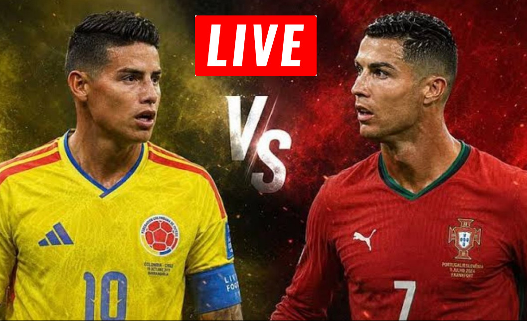 ৬০ মিনিটের খেলা শেষ, পর্তুগাল বনাম কলম্বিয়া; লাইভ দেখুন এখানে