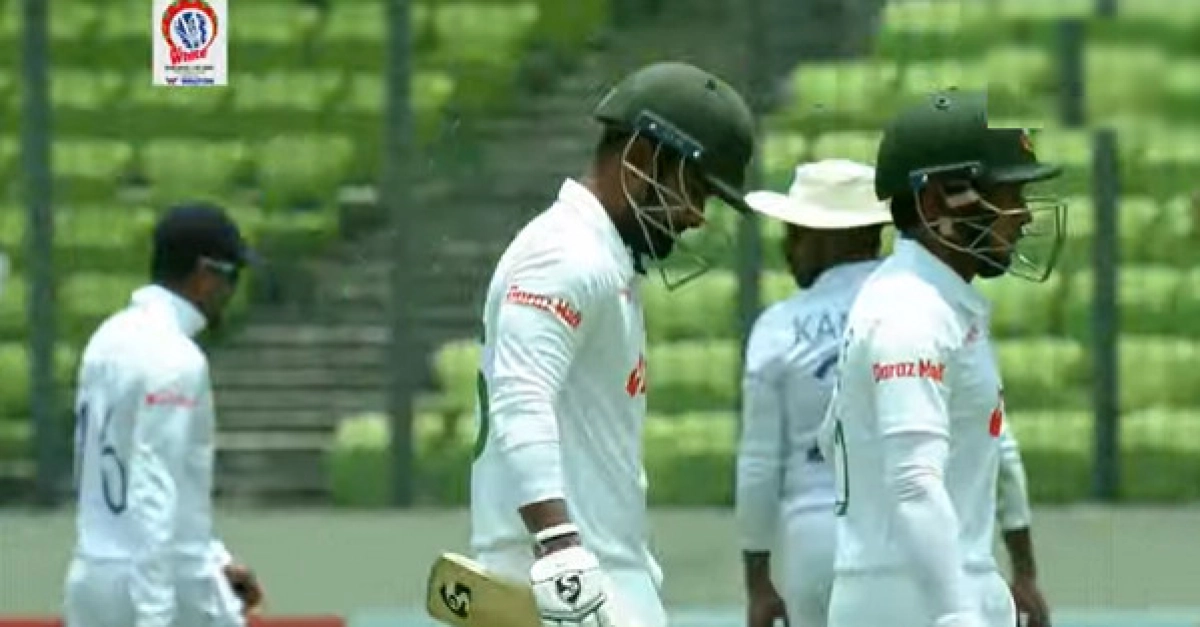 মুশফিক-লিটনের ব্যাটিংয়ে ঘুরে দাড়ালো বাংলাদেশ, দেখুন সর্বশেষ স্কোর