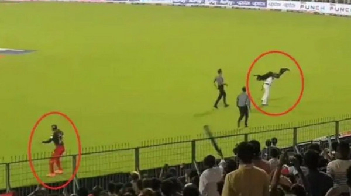 কোহলির জন্য ইডেনের নিরাপত্তাকে বোকা বানিয়ে মাঠে ঢুকলেন দর্শক