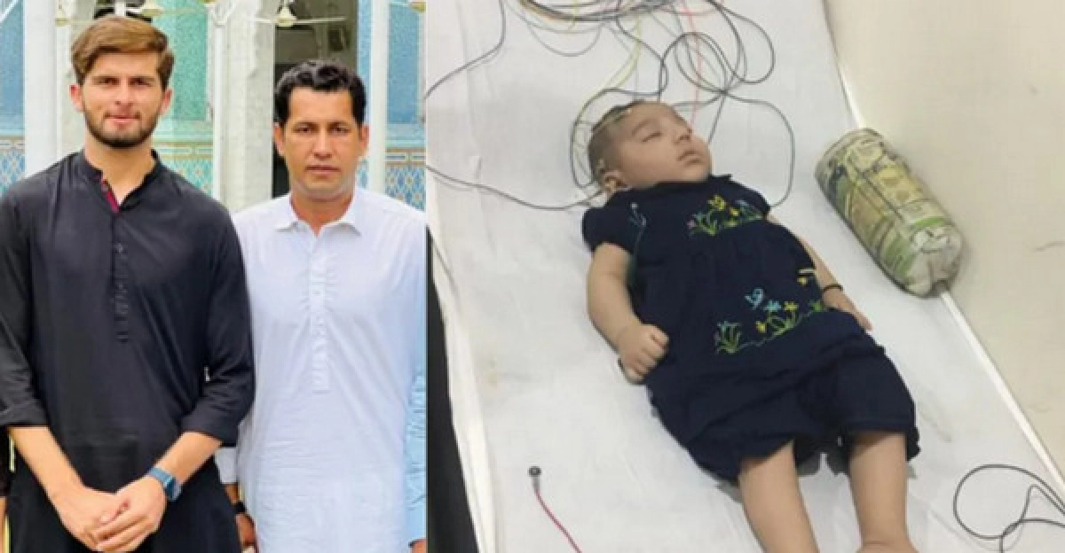 ভক্তদের কাছে অসুস্থ মেয়ের জন্য সবার কাছে দোয়া চাইলেন আফ্রিদি