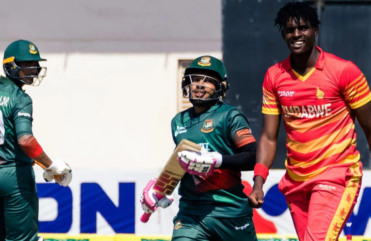 ওয়ানডের ২য় দিনে জিম্বাবুয়ের সামনে বিশাল রানের লক্ষ্য দিল বাংলাদেশ