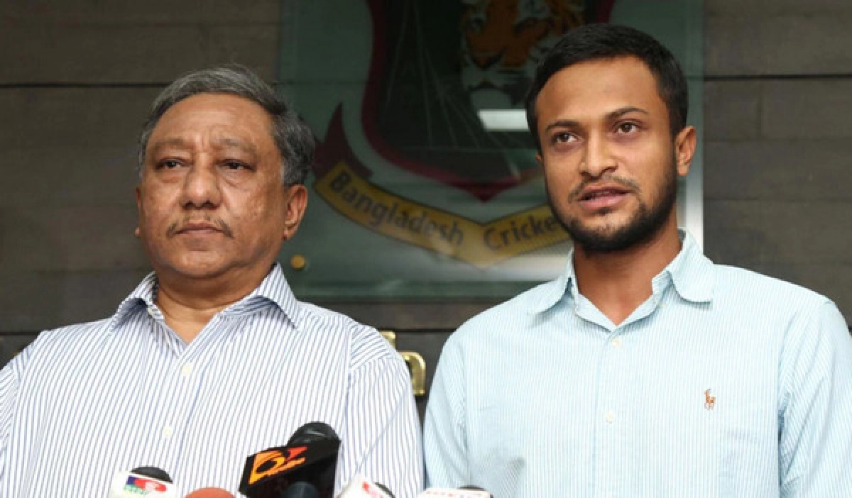 বিসিবিকে নিজের চূড়ান্ত সিদ্ধান্ত জানালেন সাকিব