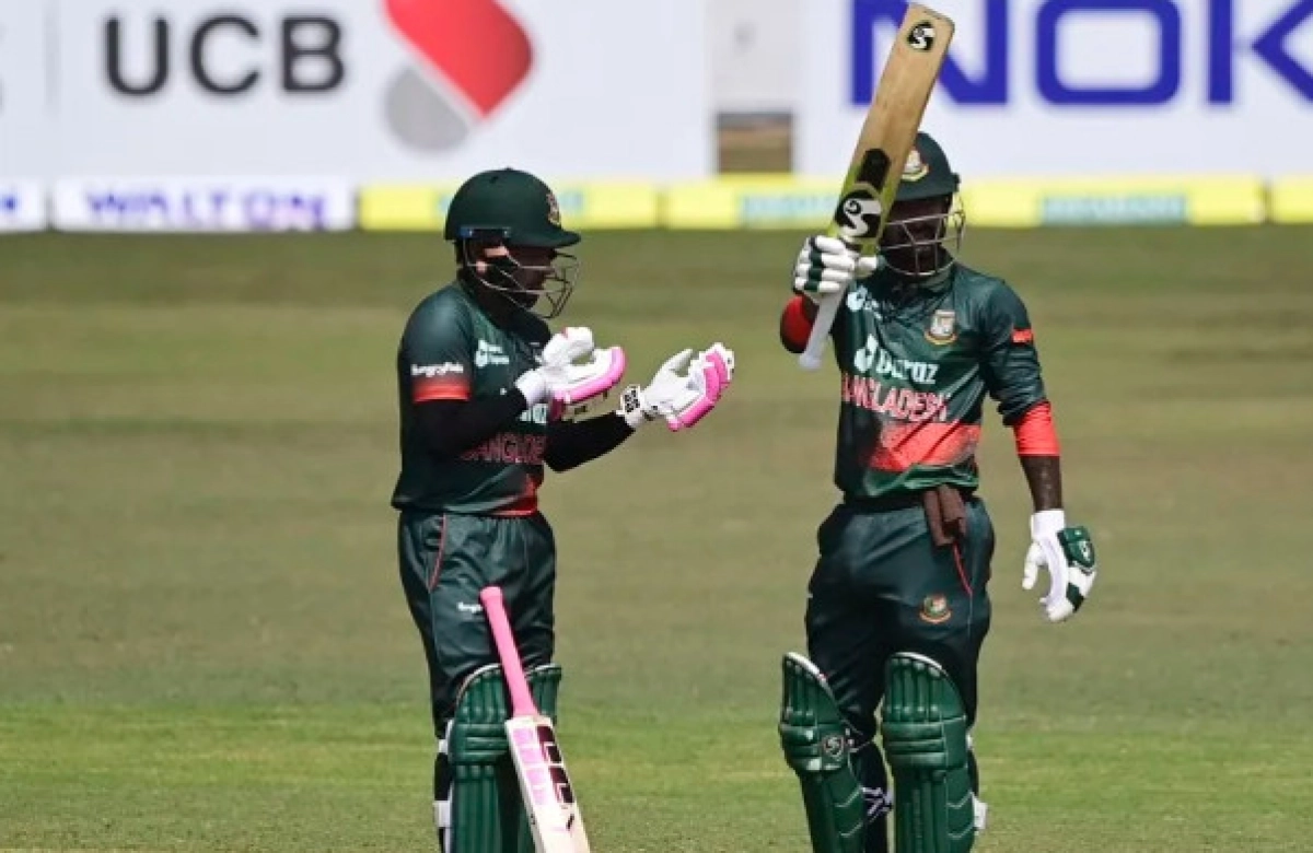 মোসাদ্দেকের দুর্দান্ত ব্যাটিংয়ে আফগানদের সামনে মাঝারী রানের লক্ষ্য দিল বাংলাদেশ