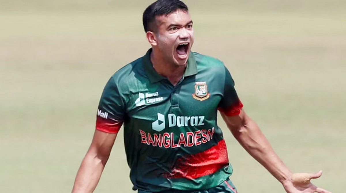 ভারতের বিপক্ষে প্রথম ওয়ানডে থেকে ছিটকে গেলে তাসকিন