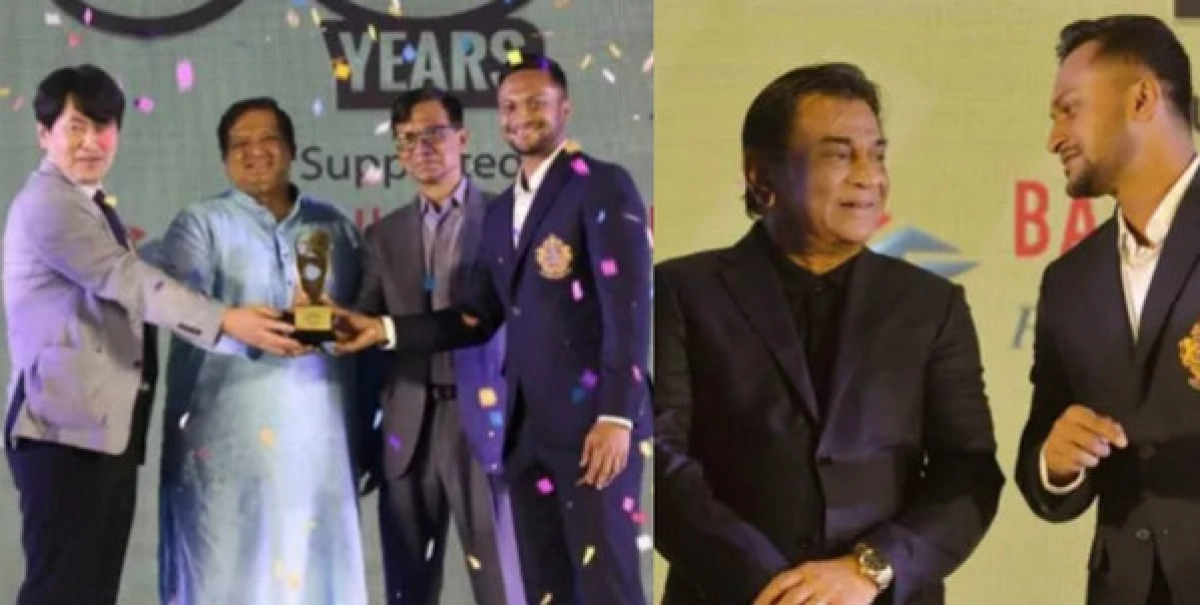 সাকিবের সাথে পরাজিত, দ্বিতীয় হয়ে পুরস্কার প্রত্যাখ্যান করলেন সালাউদ্দীন