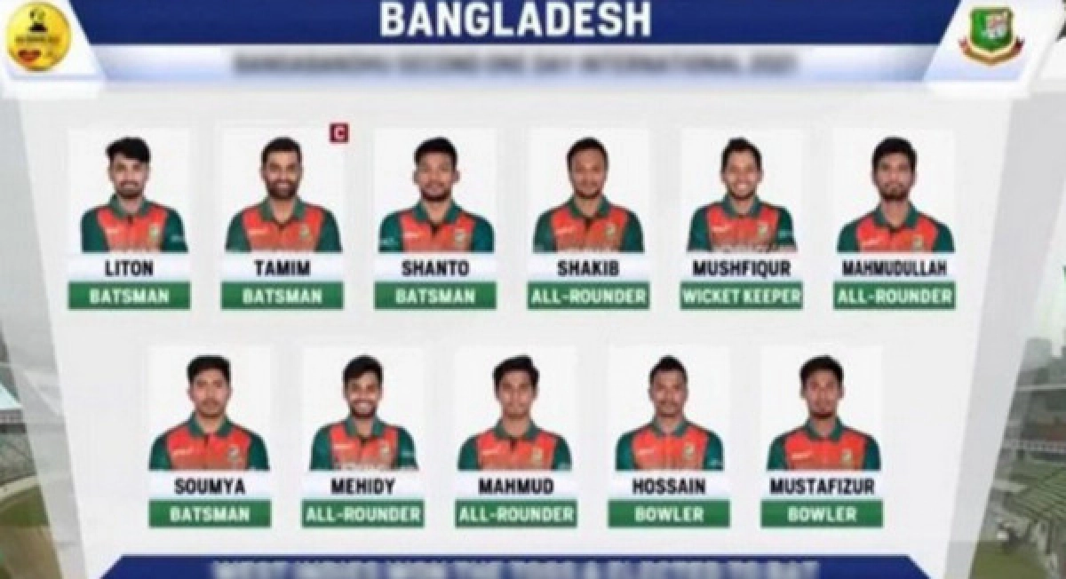 চমক দিয়ে ইংল্যান্ডের বিপক্ষে বাংলাদেশের ওয়ানডে দল ঘোষণা