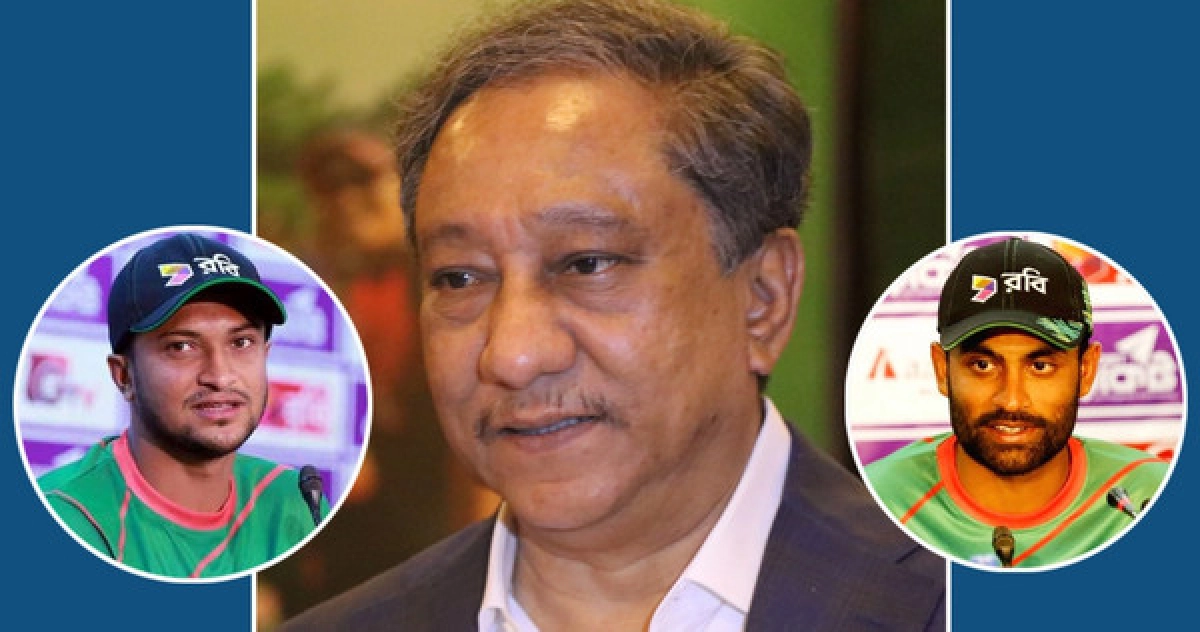 সাকিব-তামিমের দ্বন্দ্ব নিয়ে সর্বশেষ যা বললেন পাপন