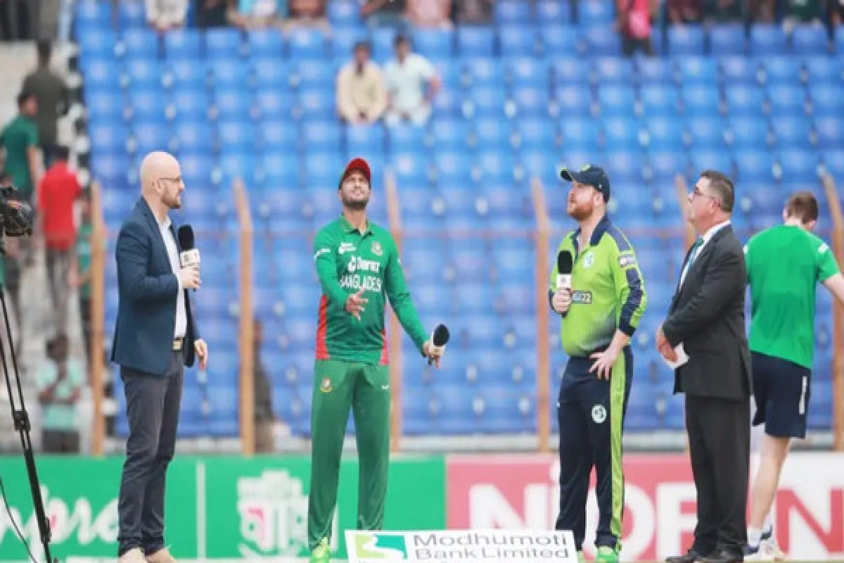 আয়ারল্যান্ড বিপক্ষে টস হেরে ব্যাটিংয়ে বাংলাদেশ, দেখুন সর্বশেষ স্কোর