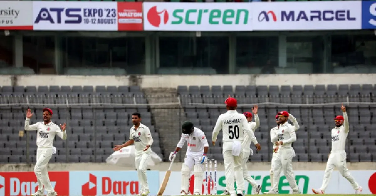 আফগানদের বিপক্ষে প্রথম ইনিংসে রানের পাহার গড়ল বাংলাদেশ