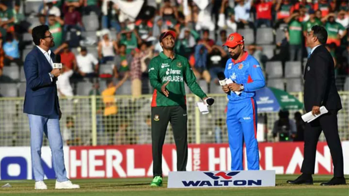 টসে জিতলো সাকিব মাঠে বৃষ্টির সম্ভাবনা কতটুকু