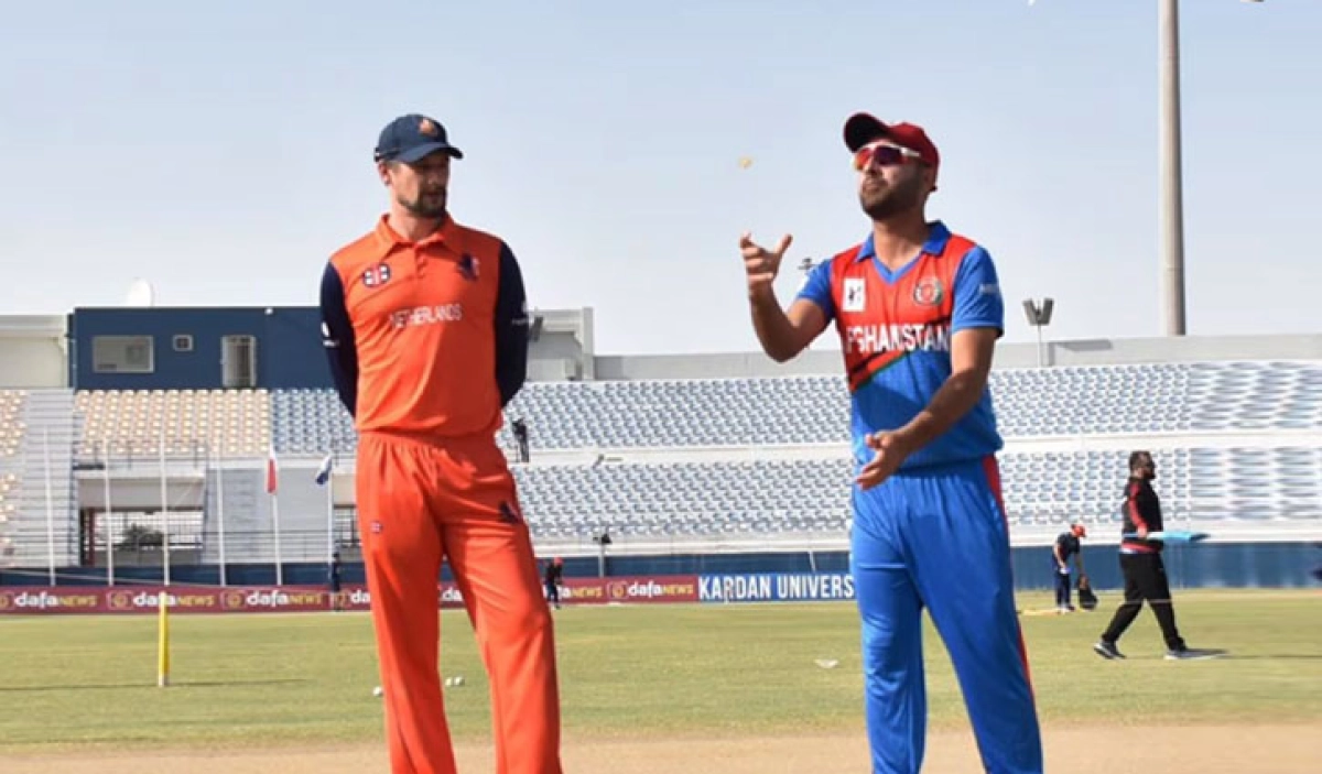 আফগানিস্তান ও নেদারল্যান্ডস ম্যাচের টসের ফলাফল