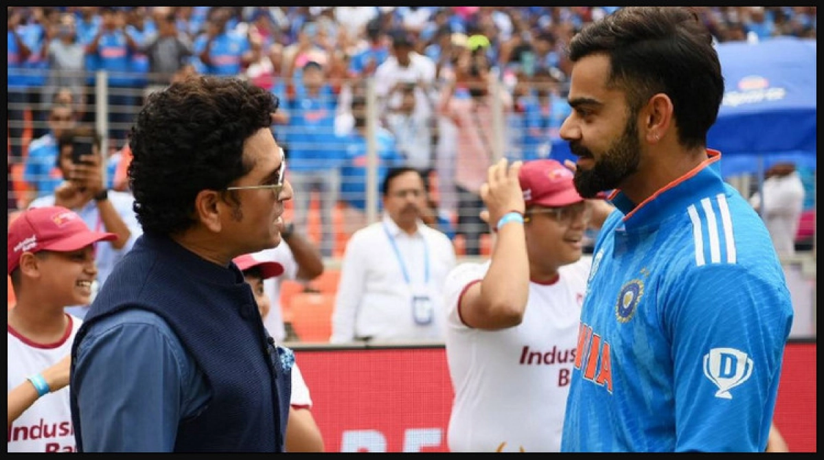 ক্রিকেট দেবতার রেকর্ড ভাঙ্গায় কোহলিকে নিয়ে মুখ খুললেন শচীন