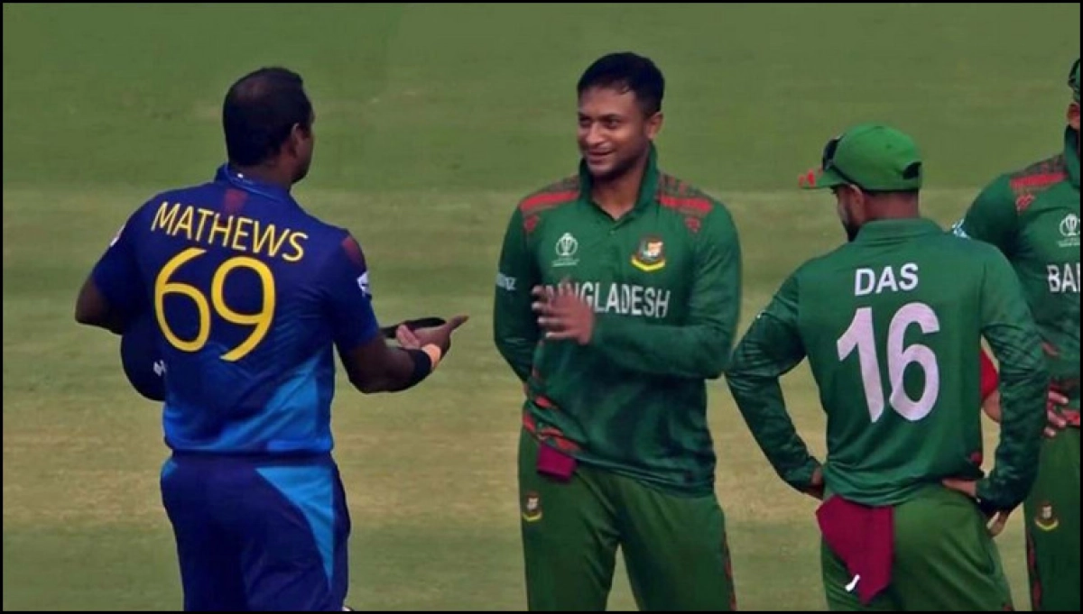 ম্যাথিউসের আউট, সাকিব ভিলেন নাকি নায়ক