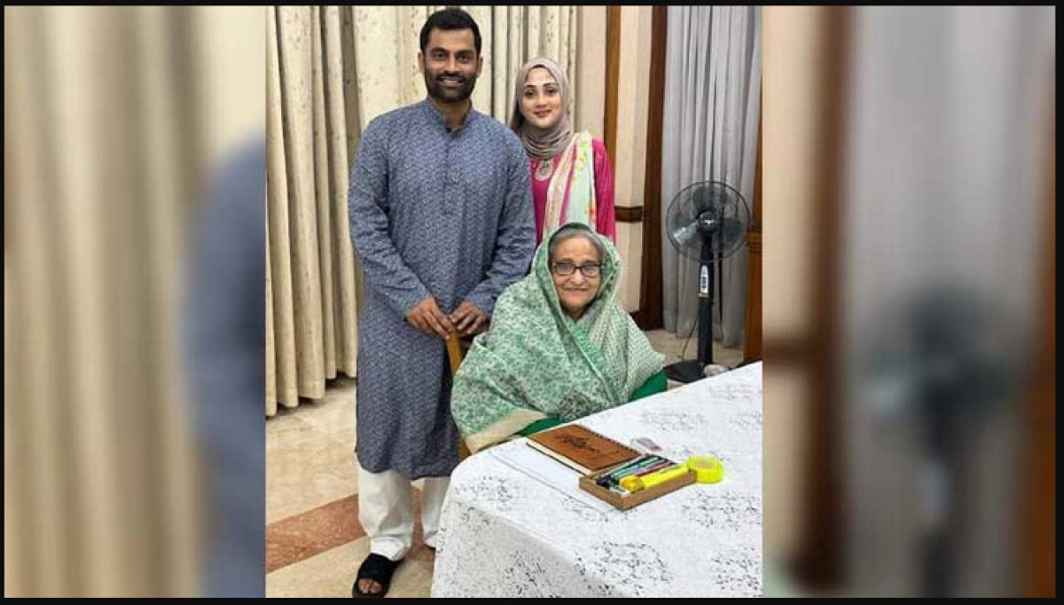 এইমাত্র পাওয়া, অজানা কারনে প্রধানমন্ত্রীর সঙ্গে দেখা করলেন তামিম