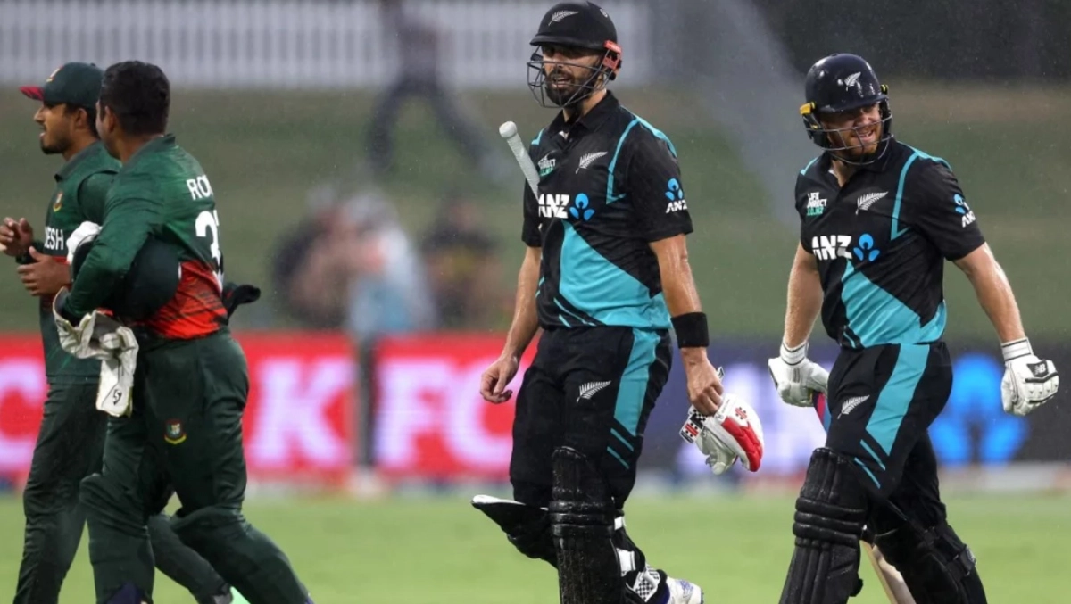 শেষ রক্ষা হলো না টাইগারদের লড়াইয়ের পর বৃষ্টি আইনে হার