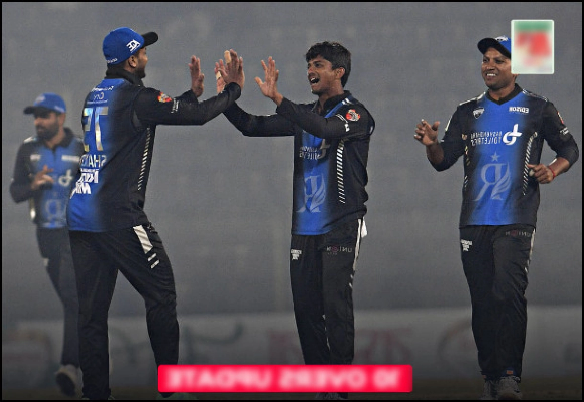 হাইস্কোর ম্যাচে বিদেশি পারফর্মারদের দুড়ান্ত জয় পেলো সাকিবের রংপুর