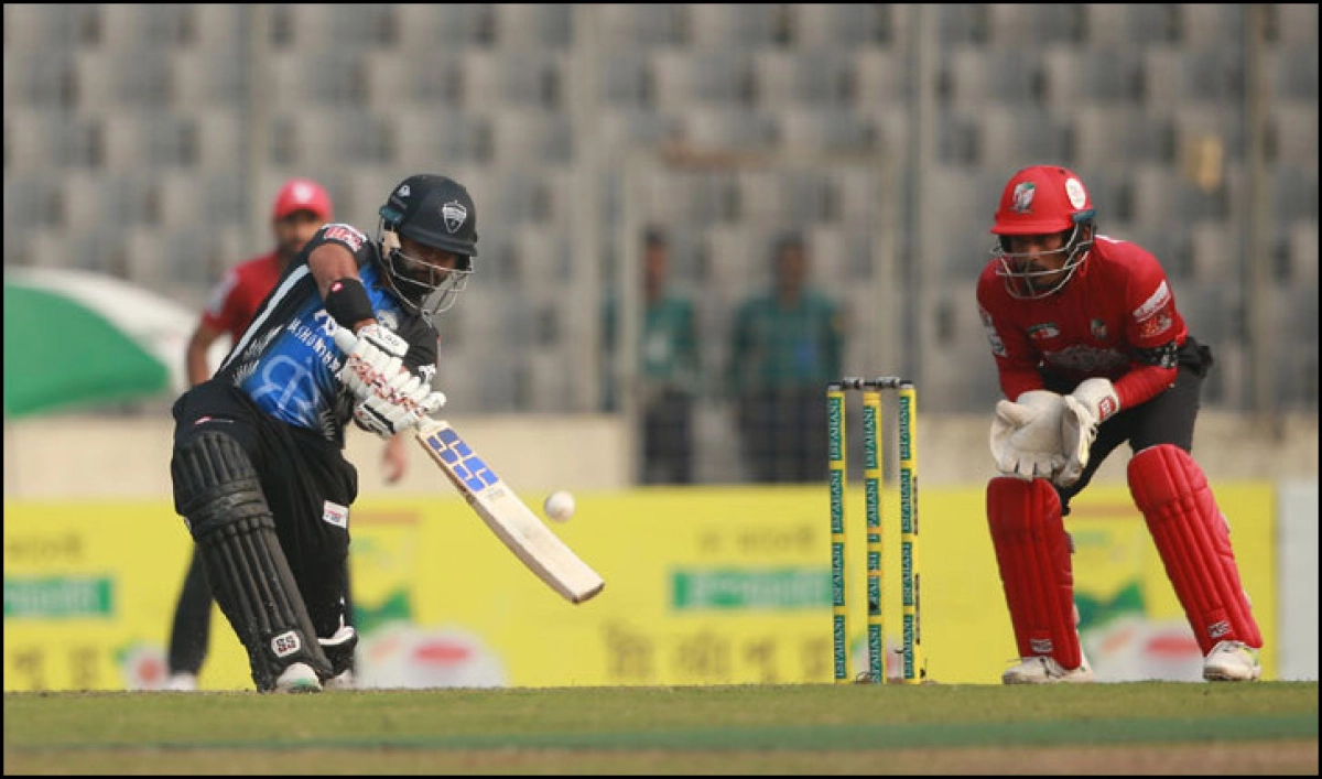 শামীমের ঝোড়ো ব্যাটে চ্যালেঞ্জিং পুজি পেলো রংপুর
