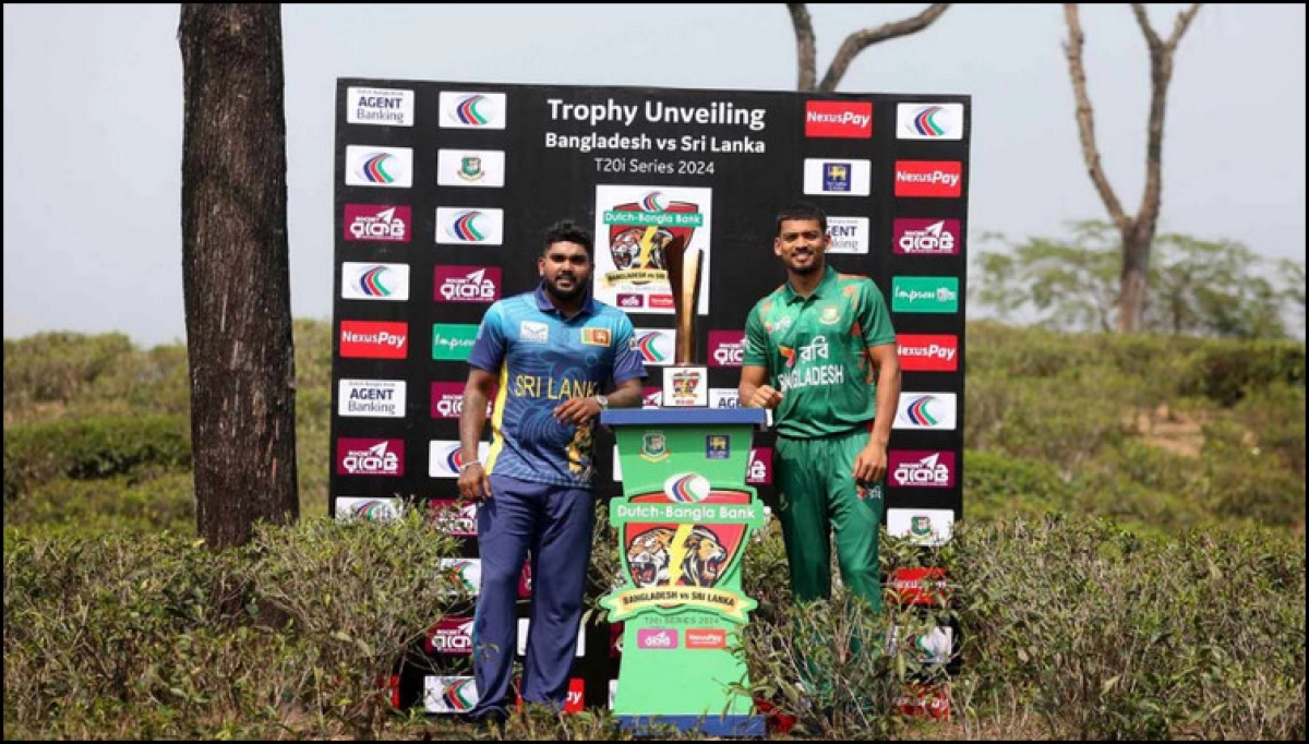 ভিন্ন রকম পরিবেশে চা বাগানে টি-টোয়েন্টি ট্রফি উন্মোচন