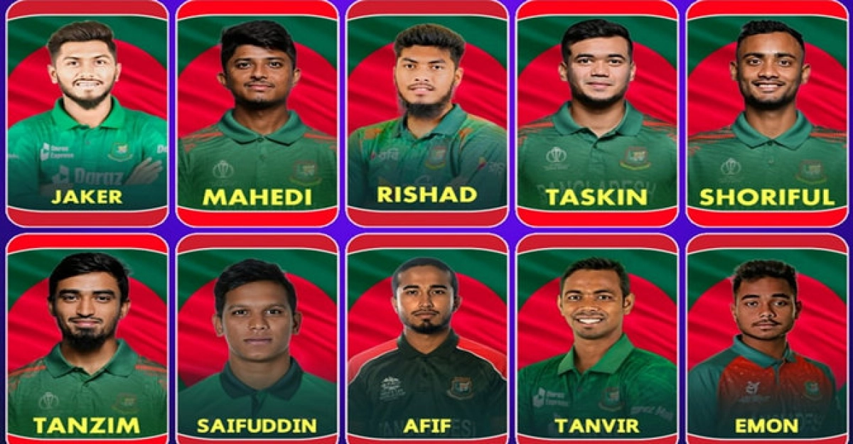 এই মাত্র পাওয়া ; বাংলাদেশের টি-টোয়েন্টি বিশ্বকাপ দল ঘোষণা