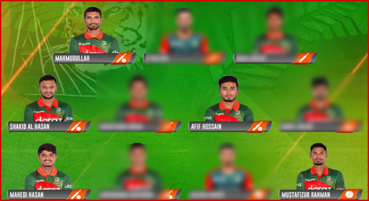 যুক্তরাষ্ট্রের বিপক্ষে টি টোয়েন্টি সিরিজের একাদশ ঘোষণা করল কোচ হাথুরু