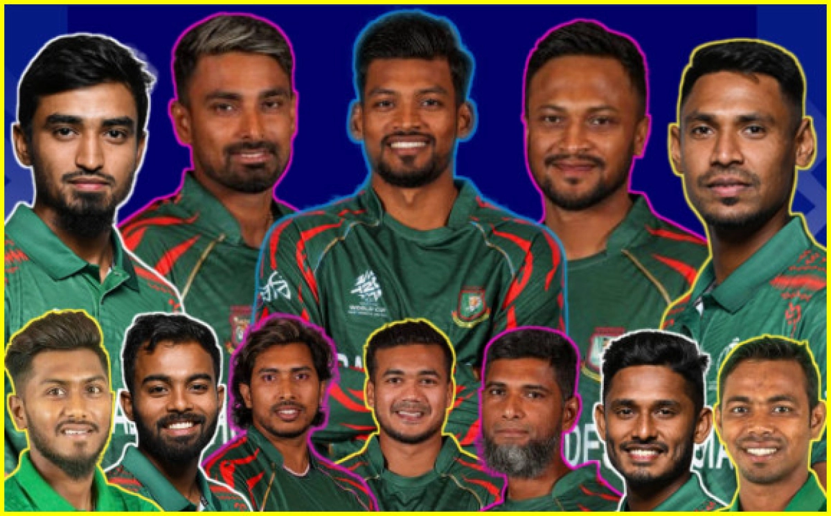 এই মাত্র পাওয়া ; ২০২৪ টি টোয়েন্টি বিশ্বকাপ স্কোয়াডে জায়গা পাওয়া ১৫ সদস্যের ক্রিকেটারদের কার মাসিক বেতন কত প্রকাশ করল বিসিবি