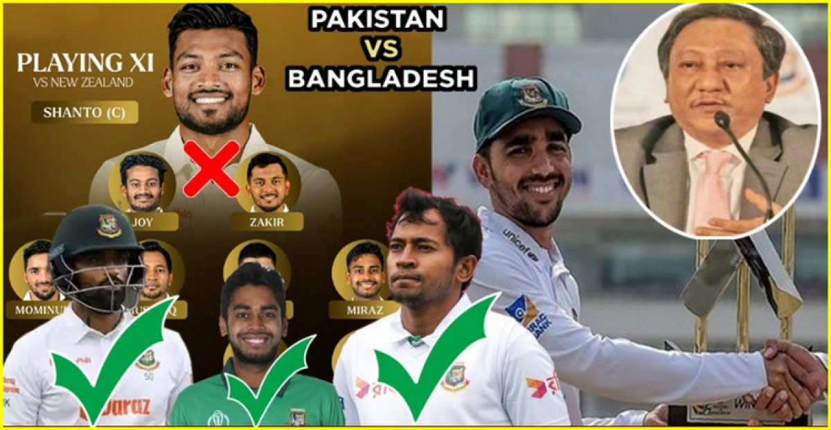 পাকিস্তান সফরের জন্য তামিম মুশফিক মিরাজকে নিয়ে শক্তিশালী দল ঘোষণা করল বিসিবি