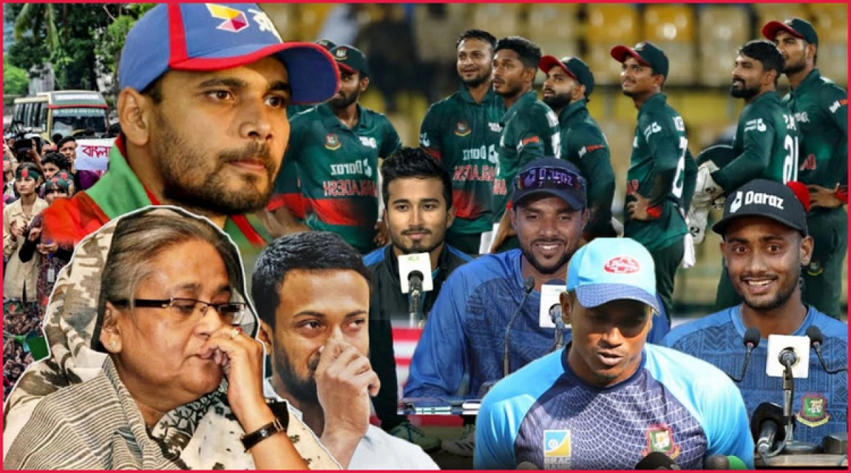 শেখ হাসিনার পদত্যাগের পর, এ'কি বলছে ক্রিকেটাররা, বাকরুদ্ধ সাকিব-মাশরাফি!