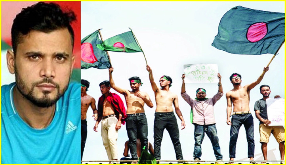 ছাত্রদের পাশে থাকতে না পেরে কেঁদে কেঁদে নিজের ভুল বুজতে পেরে যা বললেন মাশারাফি