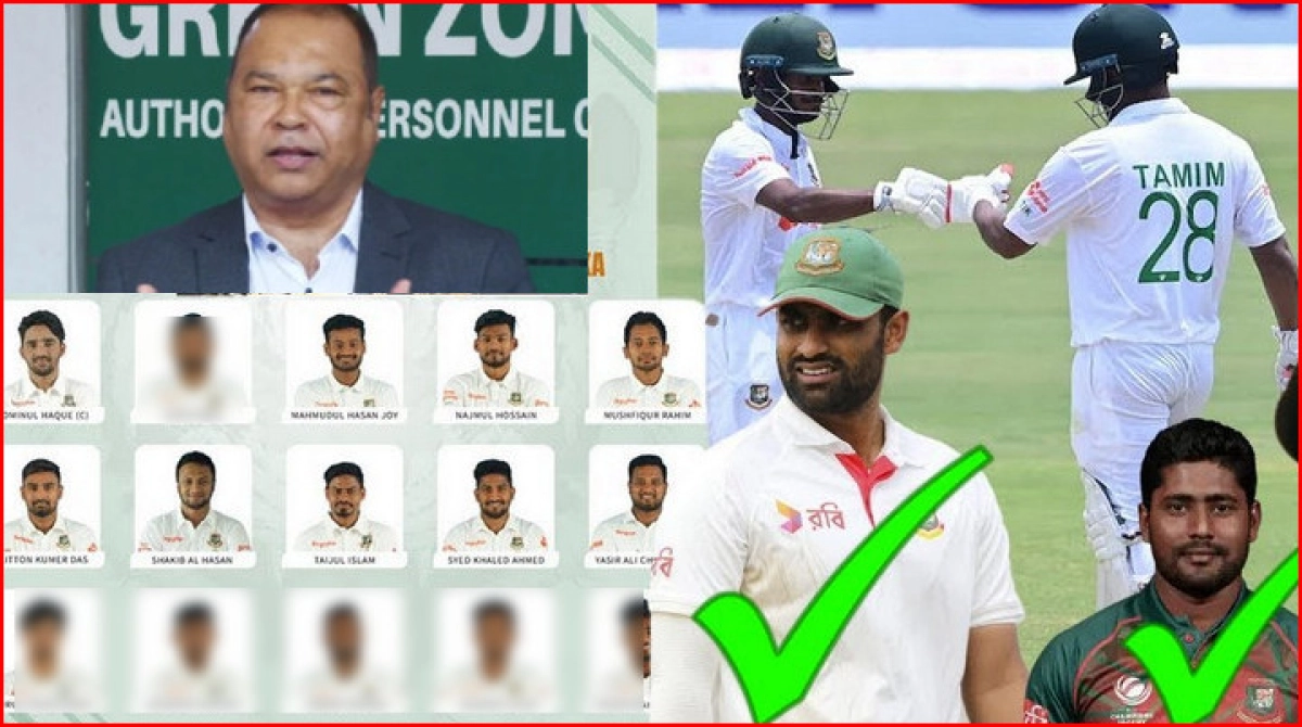 নতুন মুখ নিয়ে দ্বিতীয় টেস্টে পাকিস্তানের বিপক্ষে শক্তিশালী একাদশ ঘোষণা করলো বাংলাদেশ